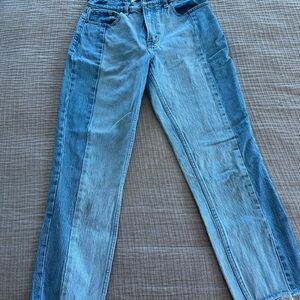 Abercrombie Two-Tone Jeans